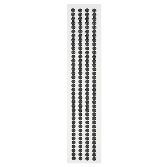 12 Packs: 4 ct. (48 total) Black Rhinestone Borders by Recollections™